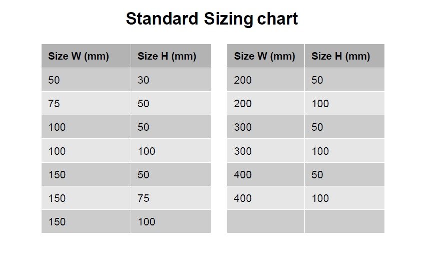 Standard Size